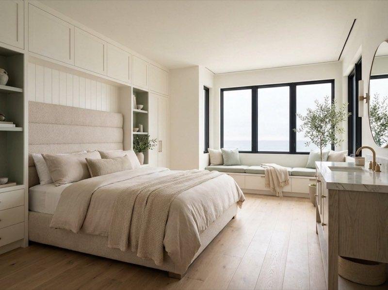 Primary bedroom design concept